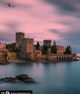 The castle of La Napoule