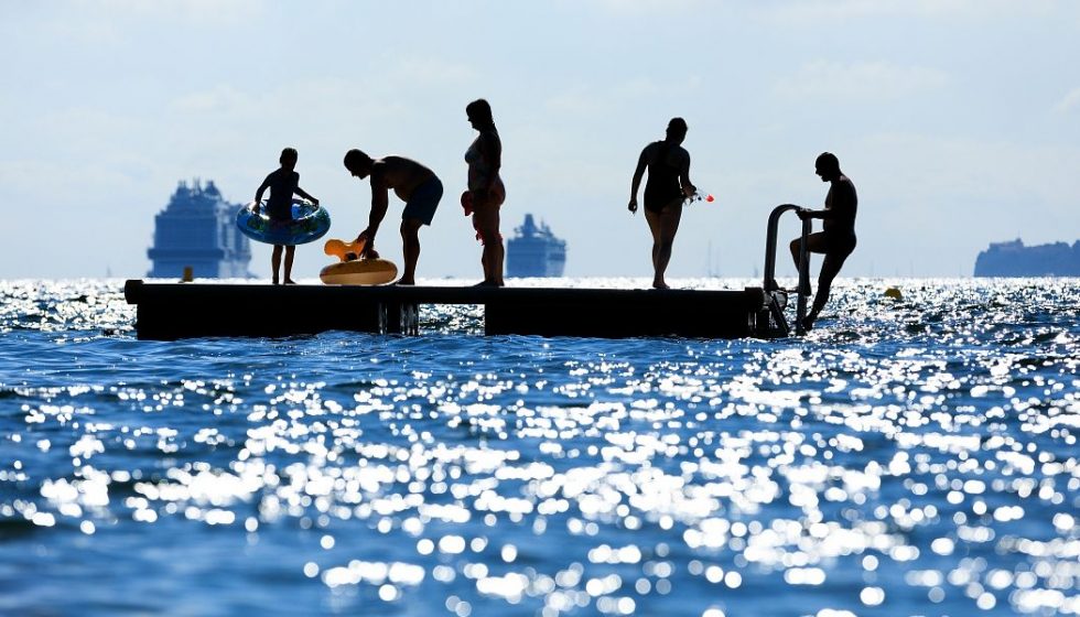 Une journée à la plage