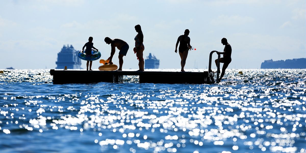 Une journée à la plage