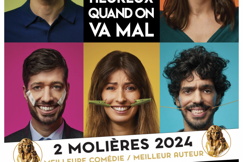 C’est pas facile d’être heureux quand on va mal – Espace Léonard de Vinci – 2025_Mandelieu-La Napoule