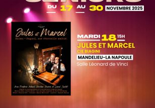 Festival « Théâtre Seniors » – Spectacle Jules et Marcel – 2025