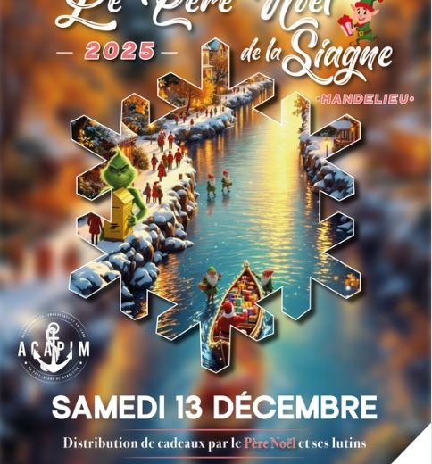 Le Père Noël de la Siagne – 2025_Mandelieu-La Napoule