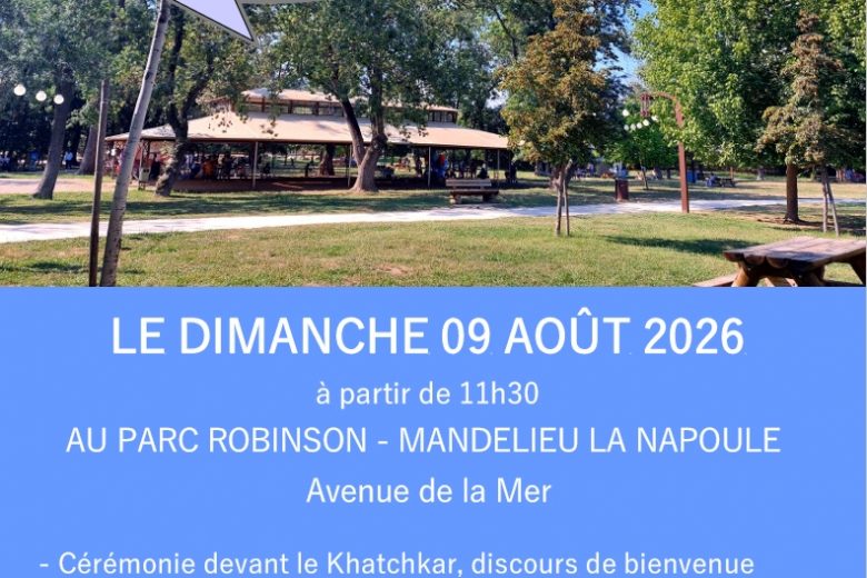 La Fête champêtre arménienne – été 2026_Mandelieu-La Napoule