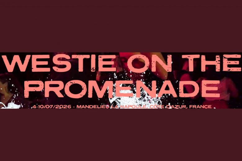 Westie on the promenade_Mandelieu-La Napoule