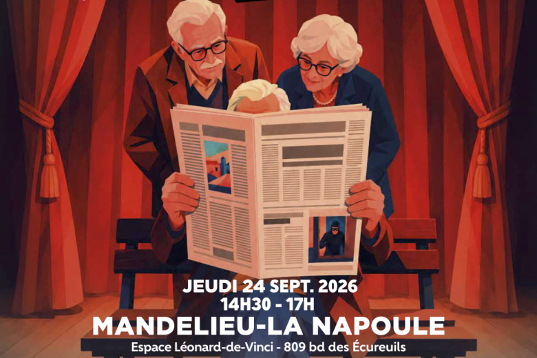 Théâtre débat : Séniors, attention aux arnaques_Mandelieu-La Napoule