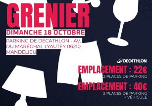 Vide-greniers de l&rsquo;AS Cannes Mandelieu Handball