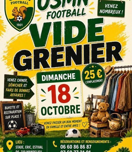 Vide-greniers de l&rsquo;USMN_Mandelieu-La Napoule